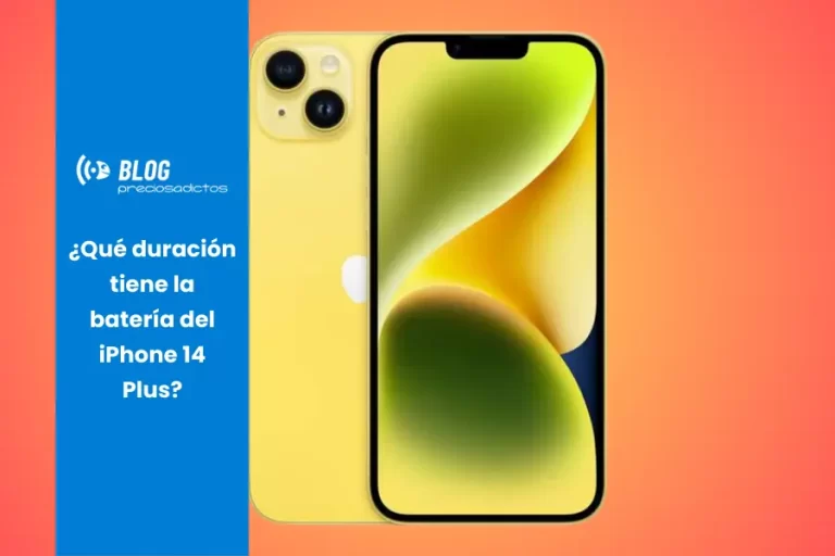 ¿Qué duración tiene la batería del iPhone 14 Plus